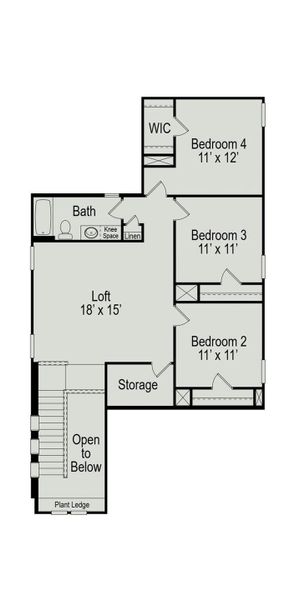 2D floor plan layout of this home in La Segarra, Brookshire, TX (Image 3). 2D floor plan layout of this home in La Segarra, Brookshire, TX (Image 3).