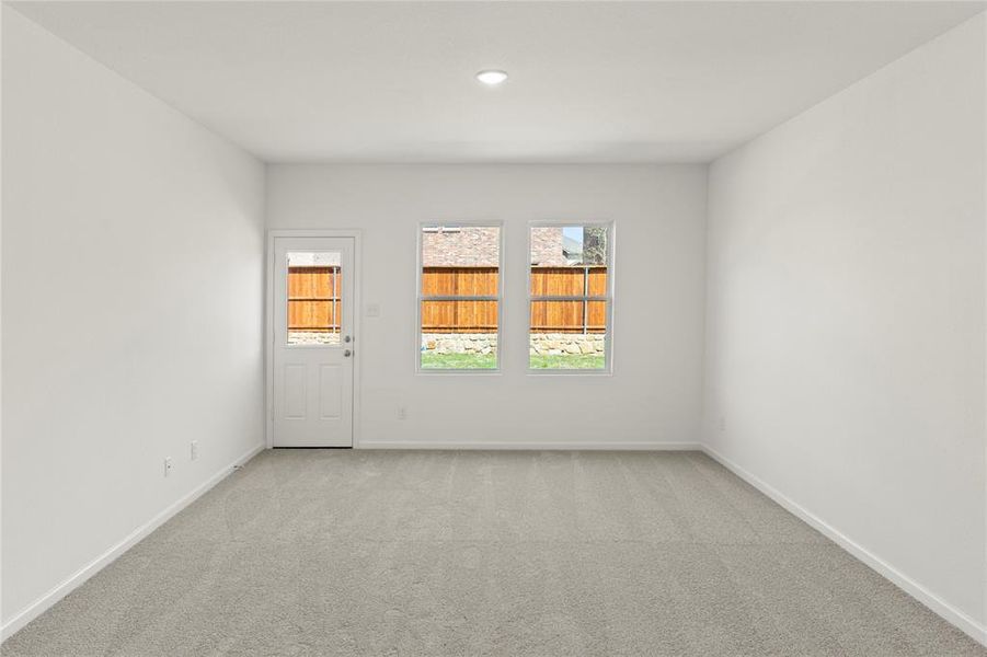 Spacious, unfurnished interior of a new home in Creekview Fossil Ridge, Pilot Point (Image 14). Spacious, unfurnished interior of a new home in Creekview Fossil Ridge, Pilot Point (Image 14).