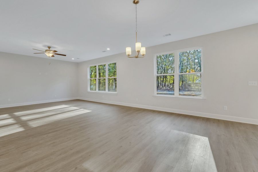 Representative unfurnished interior of a home built from the The Wilmington by Smith Family Homes in Savannah Highlands, Savannah (Image 37).
