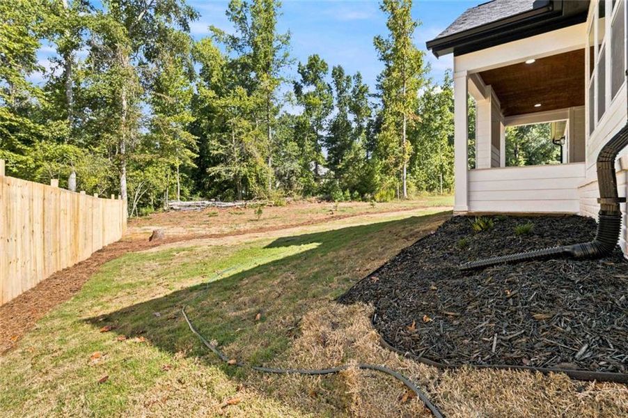 Exterior details and patio area of a home in , Griffin (Image 34).
