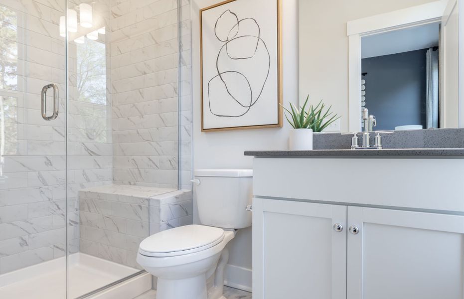 Furnished interior view inside a new home in Galloway Towns, Charlotte (Image 3).