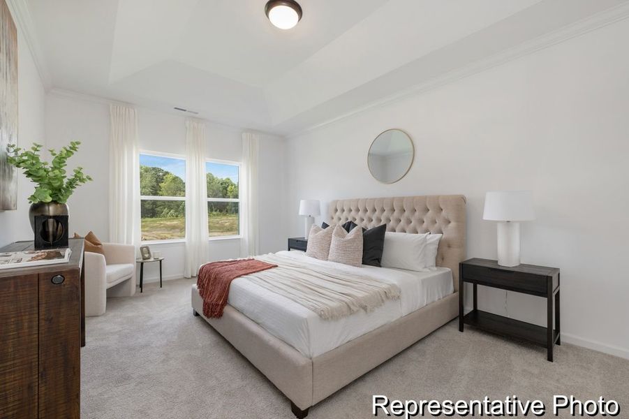 Furnished interior view inside a new home in Eagles Crest, Pageland (Image 12). Furnished interior view inside a new home in Eagles Crest, Pageland (Image 12).