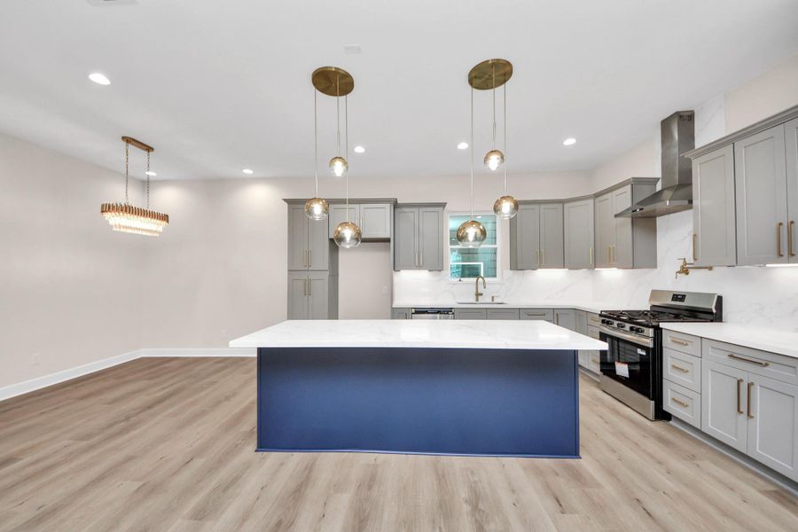 Furnished interior view inside a new home in , Houston (Image 15).