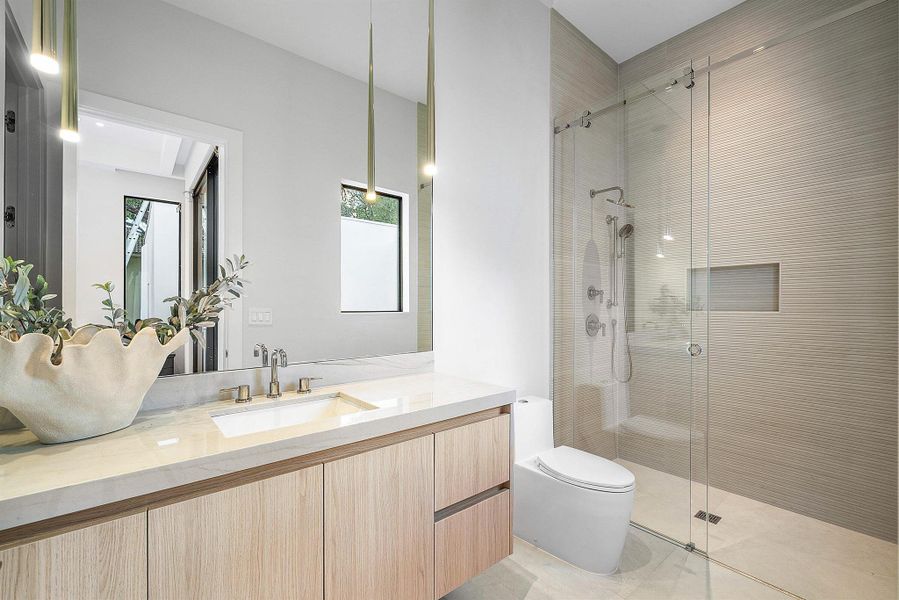 Furnished interior view inside a new home in , Delray Beach (Image 7).