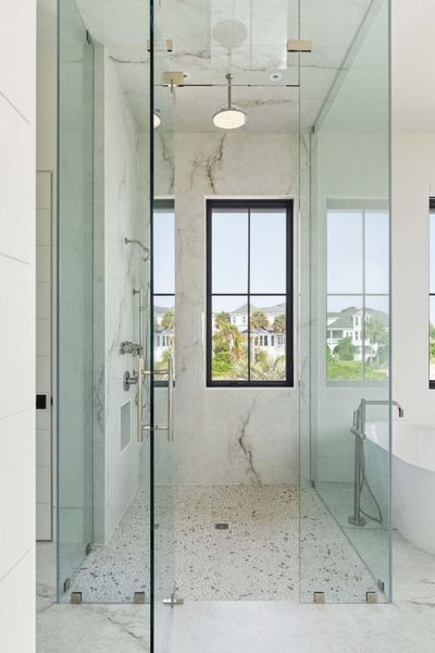 Furnished interior view inside a new home in , Sullivan's Island (Image 9).