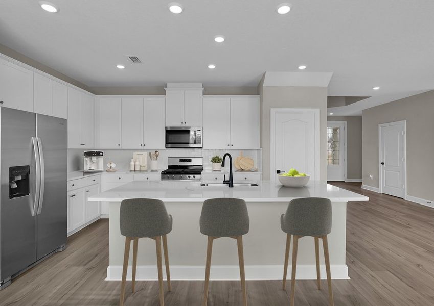 Test out new recipes in the kitchen