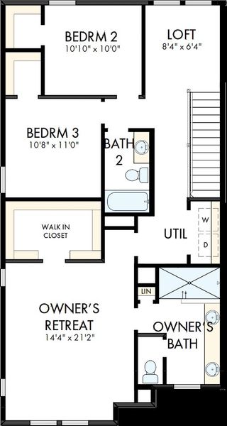 2D floor plan layout of this home in Crosscreek Walk – Courtyard, Charleston, SC (Image 3). 2D floor plan layout of this home in Crosscreek Walk – Courtyard, Charleston, SC (Image 3).