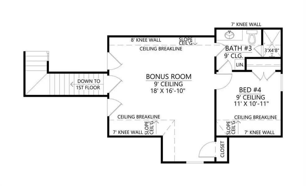 2D floor plan layout of this home in , Buchanan, GA (Image 3).