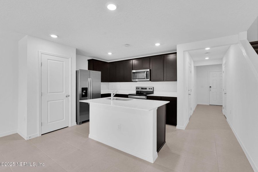 Furnished interior view inside a new home in Normandy Pines, Jacksonville (Image 10). Furnished interior view inside a new home in Normandy Pines, Jacksonville (Image 10).