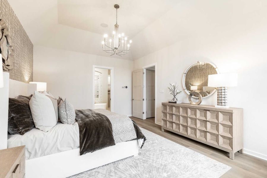 Representative Primary Bedroom - some options shown Representative Primary Bedroom - some options shown