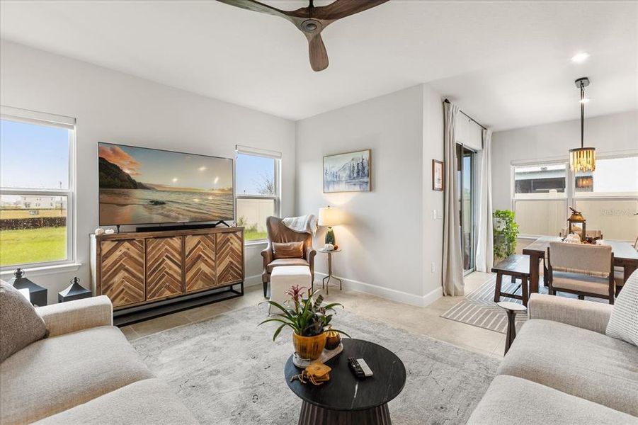 Furnished interior view inside a new home in , St. Cloud (Image 34).
