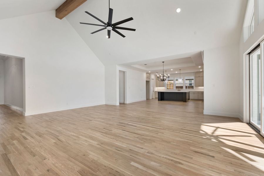 Spacious, unfurnished interior of a new home in NorthGlen, Haslet (Image 37).