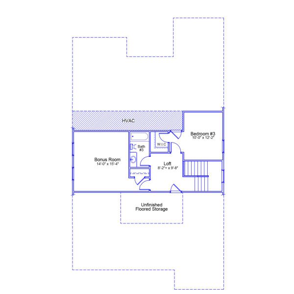2D floor plan layout of this home in Grand Park, Leland, NC (Image 4). 2D floor plan layout of this home in Grand Park, Leland, NC (Image 4).
