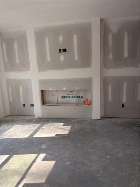 In-progress construction of a new home in River Walk Place, Lawrenceville, GA (Image 24).