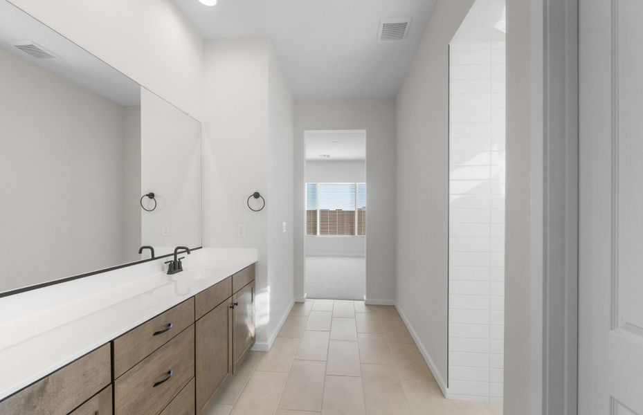 Furnished interior view inside a new home in Soleo, San Tan Valley (Image 11).