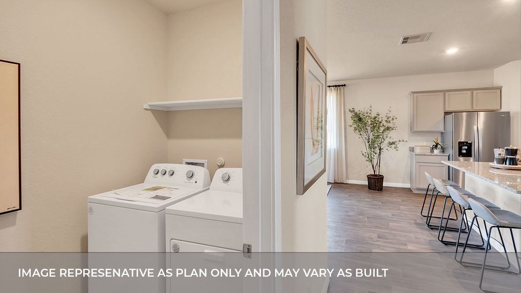 Furnished interior view inside a new home in Talavera, Kyle (Image 14).