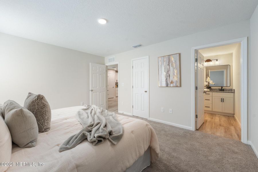Furnished interior view inside a new home in , Jacksonville (Image 6).