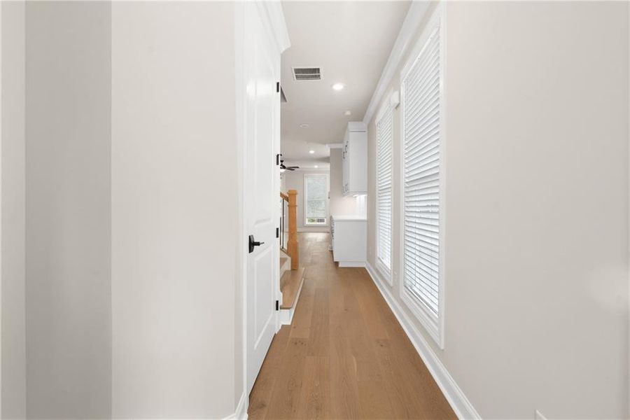 Spacious, unfurnished interior of a new home in Waterside Townhomes, Peachtree Corners (Image 18).