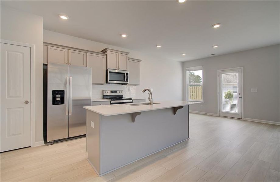 Furnished interior view inside a new home in Bowers Farm, McDonough (Image 7).