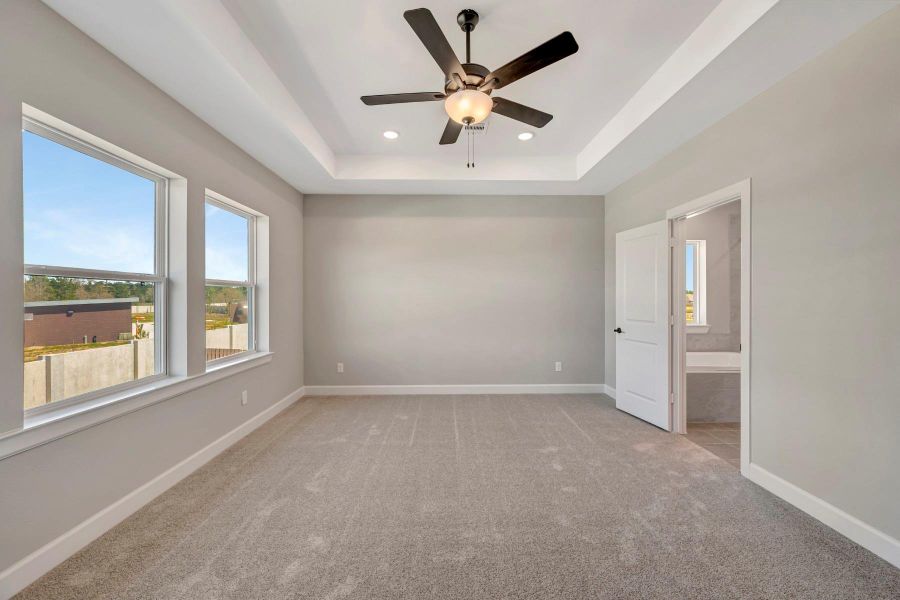 Spacious, unfurnished interior of a new home in COLTON - Reserve Collection, Todd Mission (Image 35).