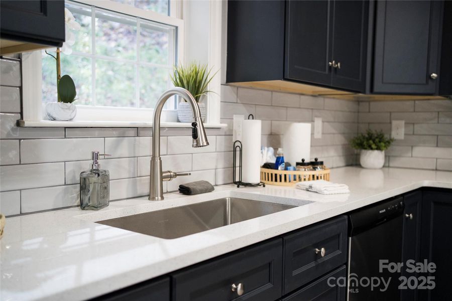 Close-up of interior finishes inside a home in , Maggie Valley (Image 17).