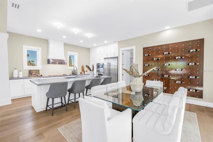 Furnished interior view inside a new home in , St. Petersburg (Image 7).