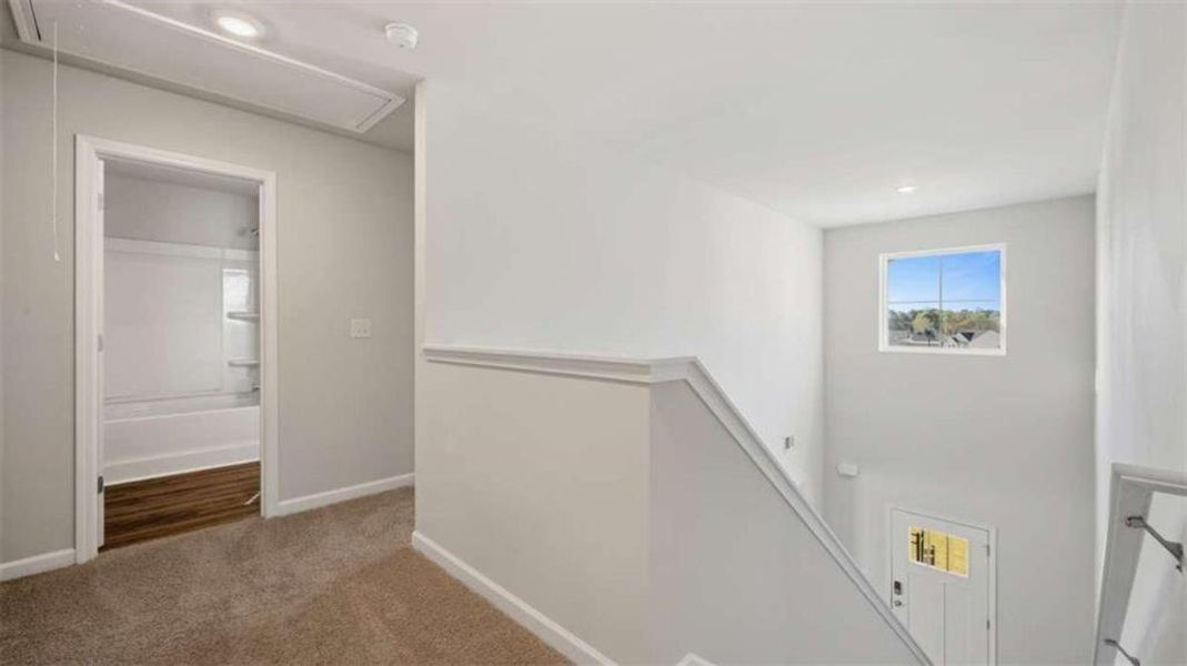 Spacious, unfurnished interior of a new home in Oakchase at Hampton, Hampton (Image 15).
