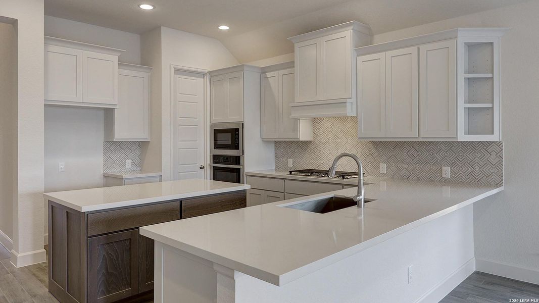 Furnished interior view inside a new home in Arcadia Ridge, San Antonio (Image 6).