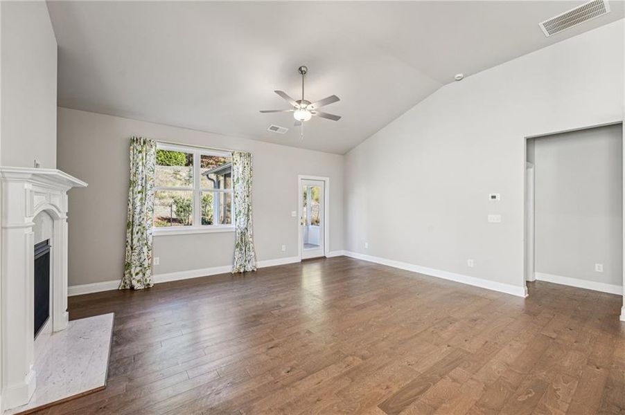 Spacious, unfurnished interior of a new home in , Canton (Image 25).