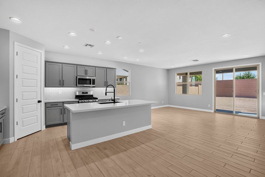 Furnished interior view inside a new home in Artisan at Asante, Surprise (Image 9).
