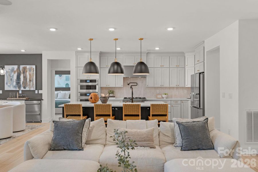 Furnished interior view inside a new home in , Fort Mill (Image 10).