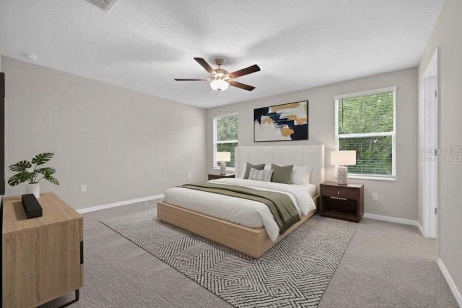 Furnished interior view inside a new home in , Riverview (Image 8).