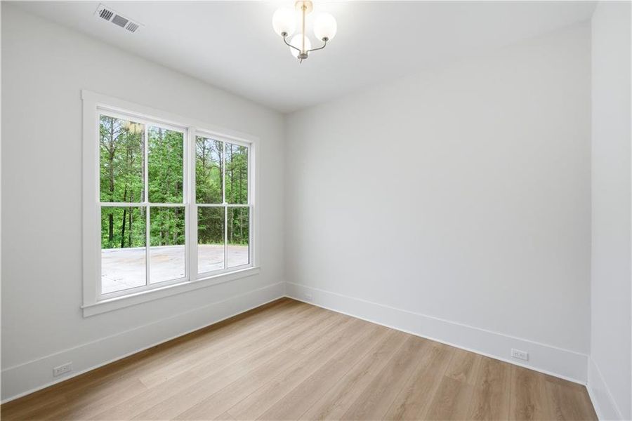 Spacious, unfurnished interior of a new home in , Monroe (Image 49).