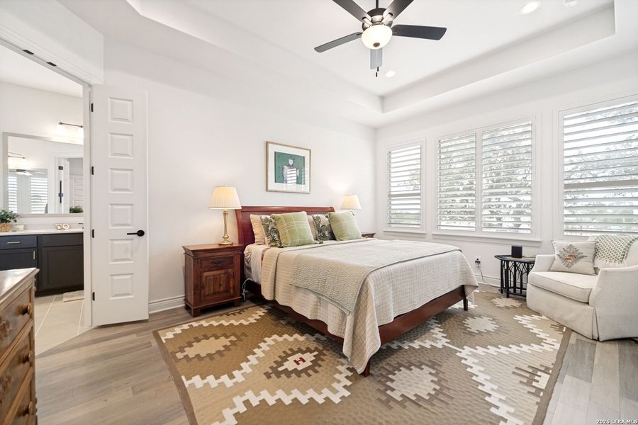 Furnished interior view inside a new home in Esperanza - 80' & 90', Boerne (Image 24).