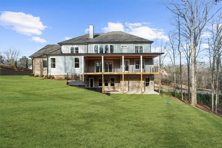 Exterior details and patio area of a home in , Gainesville (Image 39).