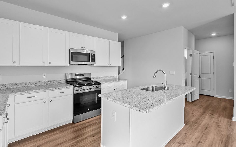Furnished interior view inside a new home in Hanes Lake, Winston-Salem (Image 10).
