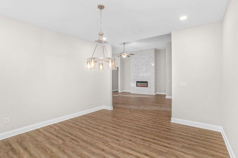 Spacious, unfurnished interior of a new home in , Haddock (Image 47).