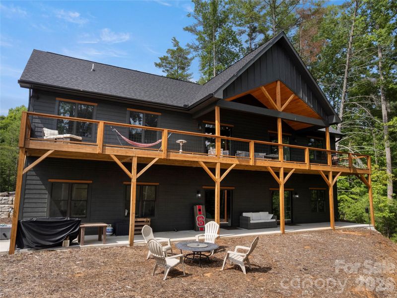 In-progress construction of a new home in , Nebo, NC (Image 27).