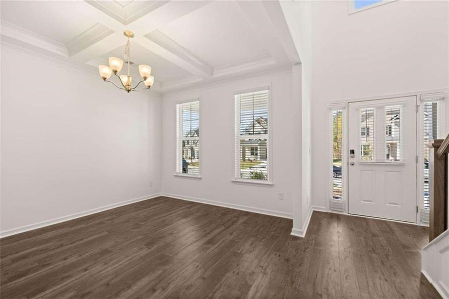 Spacious, unfurnished interior of a new home in Water Oak Estates, Lawrenceville (Image 33).