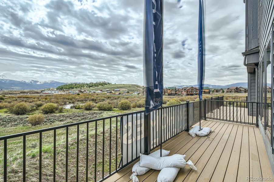 Exterior details and patio area of a home in , Tabernash (Image 3).