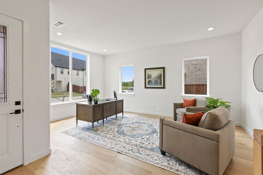 Furnished interior view inside a new home in , Garland (Image 14).