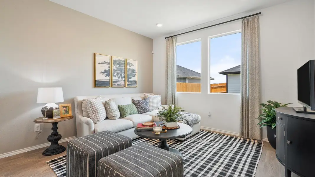 Furnished interior view inside a new home in Valverde, Bastrop (Image 21). Furnished interior view inside a new home in Valverde, Bastrop (Image 21).