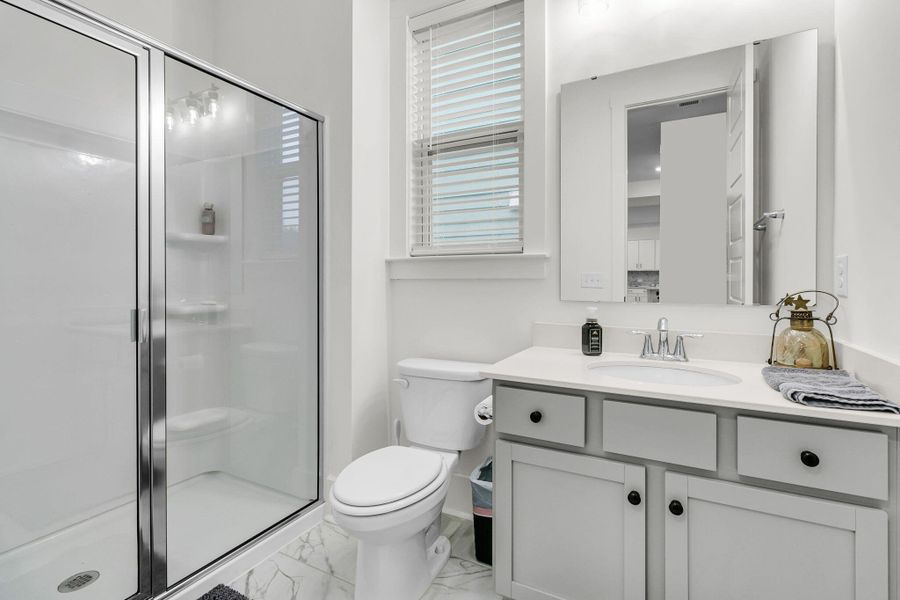 Furnished interior view inside a new home in Homecoming, Ravenel (Image 10).