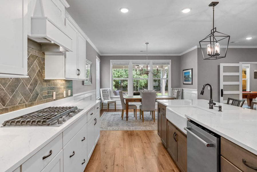 Furnished interior view inside a new home in Sea Island Preserve, Johns Island (Image 7).