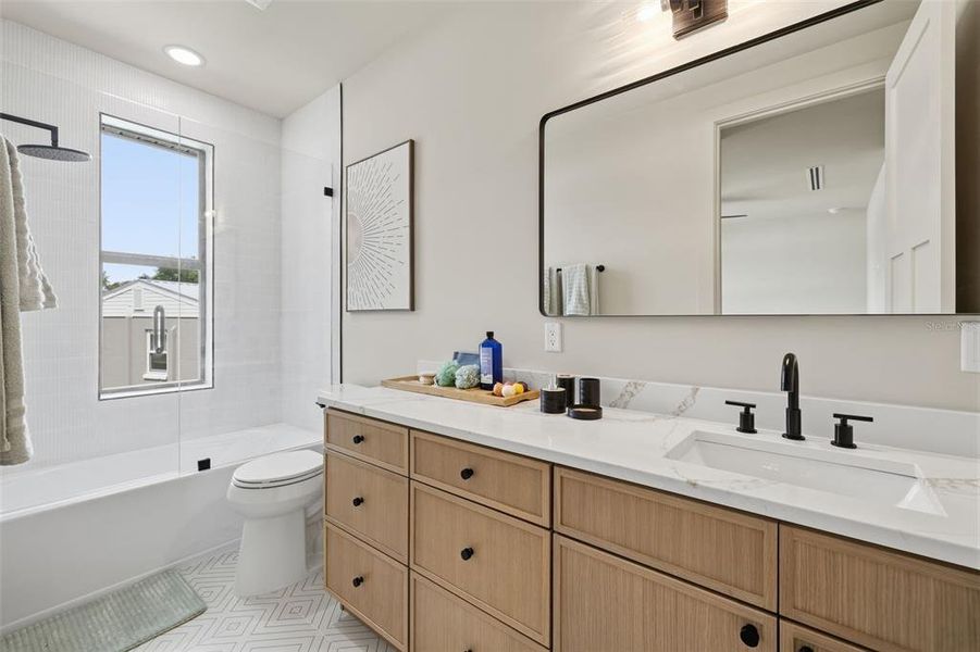 Furnished interior view inside a new home in , Tampa (Image 17).