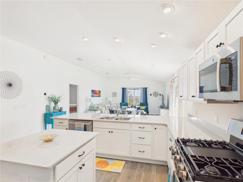 Furnished interior view inside a new home in , The Villages (Image 32).