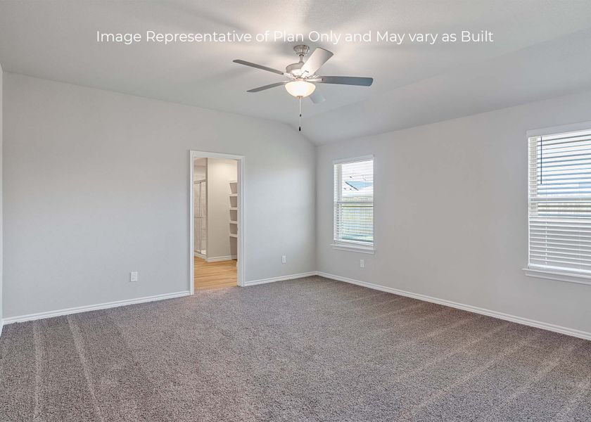 Representative unfurnished interior of a home built from the Seabrook by D.R. Horton in London Towne, Corpus Christi (Image 16). Representative unfurnished interior of a home built from the Seabrook by D.R. Horton in London Towne, Corpus Christi (Image 16).