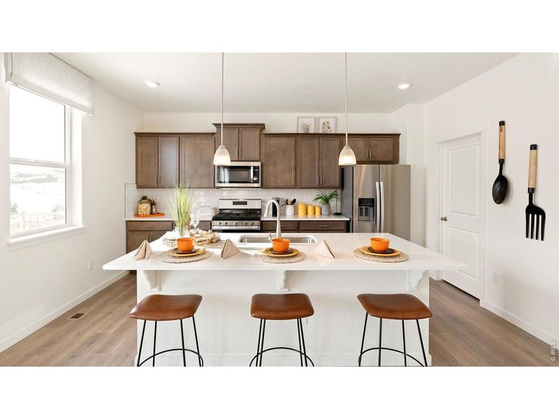 Furnished interior view inside a new home in Hansen Farm, Fort Collins (Image 17).