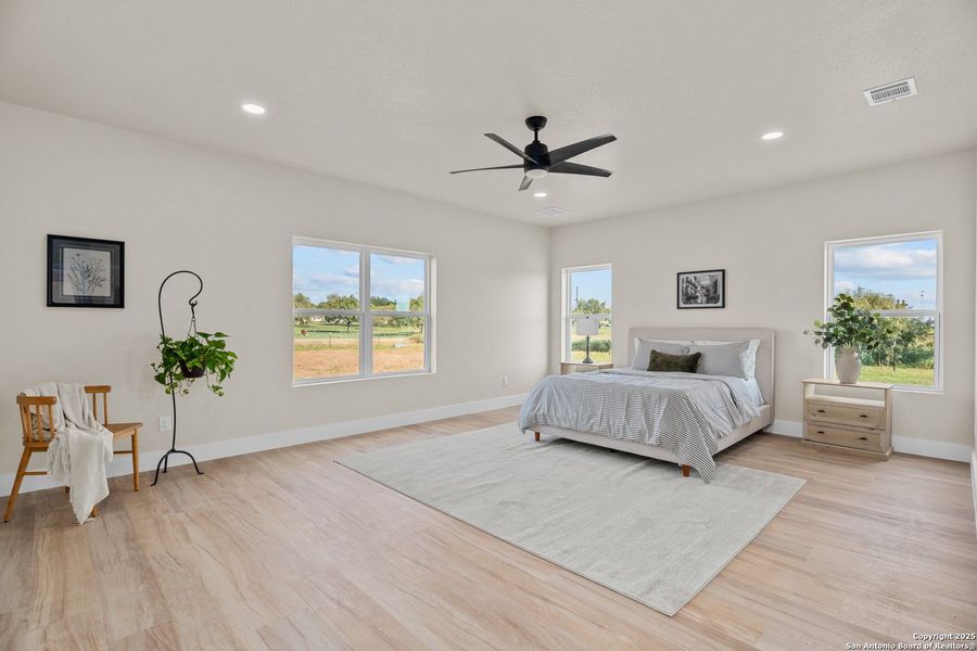 Furnished interior view inside a new home in , San Antonio (Image 9).