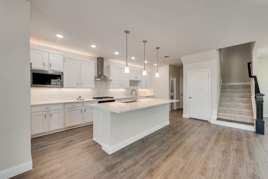Furnished interior view inside a new home in Bayside, Rowlett (Image 11).